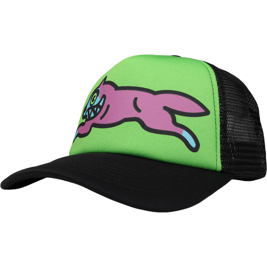 Running Dog Trucker Cap Green