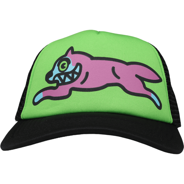 Running Dog Trucker Cap Green