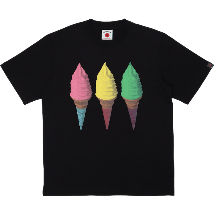 Triple Cone T-shirt Black