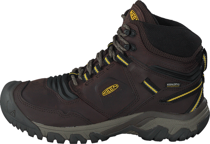 Ke Ridge Flex Mid Wp M-coffee Coffee Bean-yellow