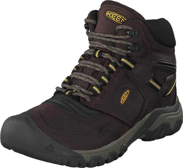 Ke Ridge Flex Mid Wp M-coffee Coffee Bean-yellow