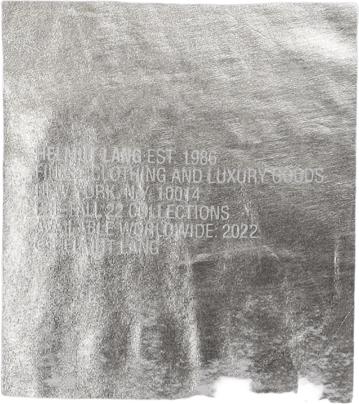 Silver Tee.metallic White