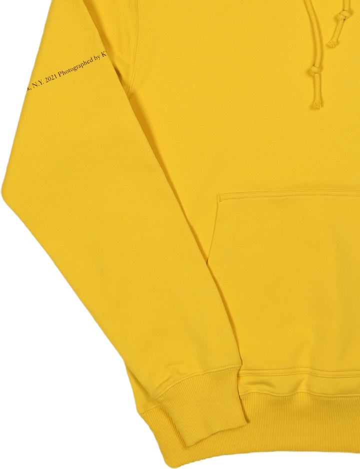 Ny Hoodie 1.postcard Taxi Yellow