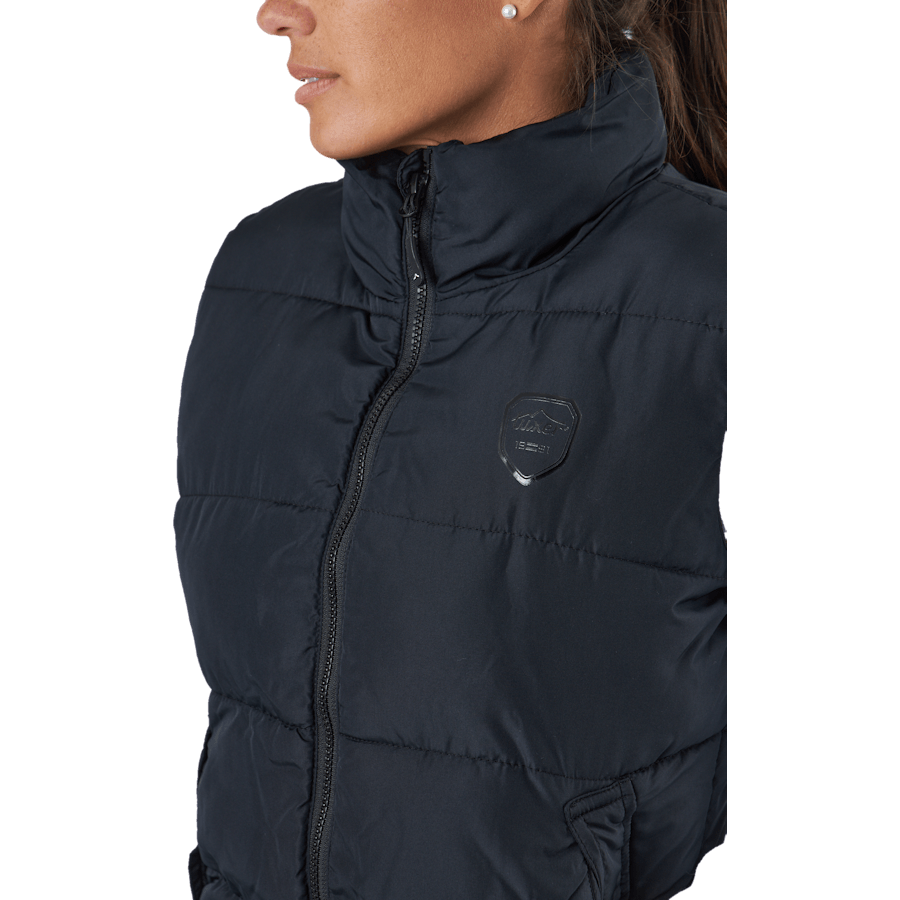 Elmira Reco Waistcoat Black