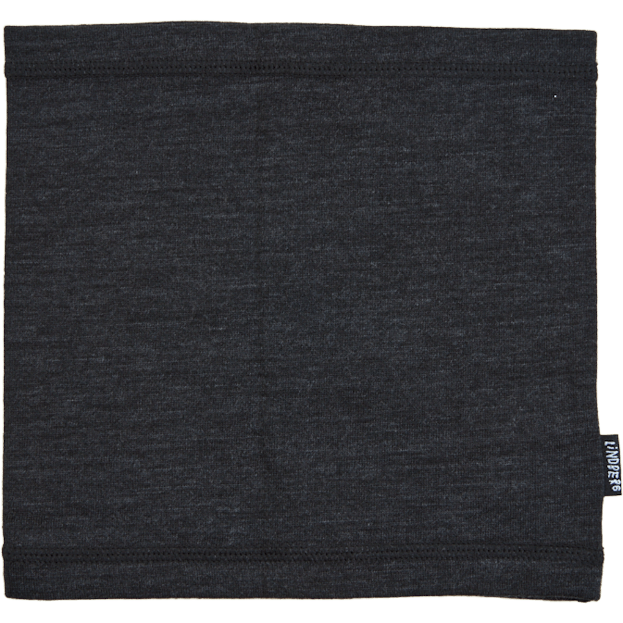 Delsbo Neck Warmer Junior Black Melange