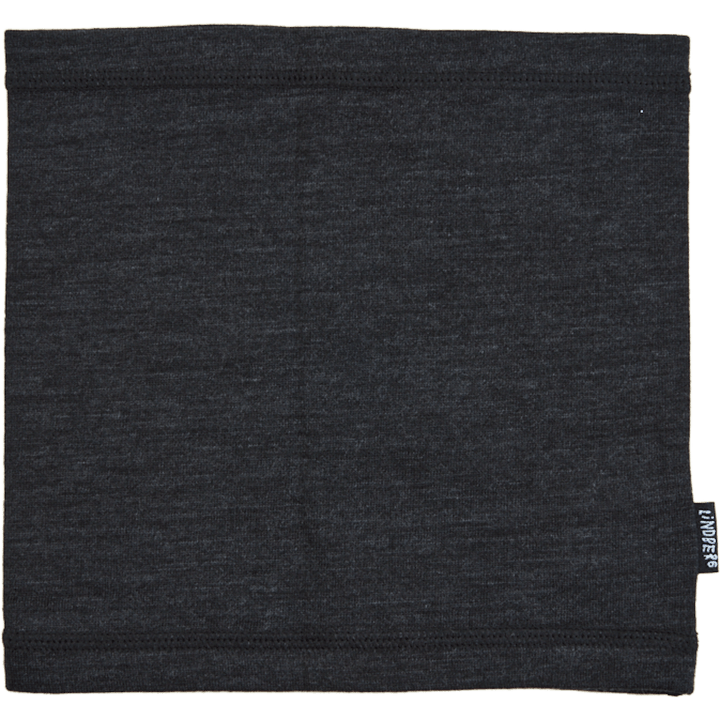 Delsbo Neck Warmer Junior Black Melange