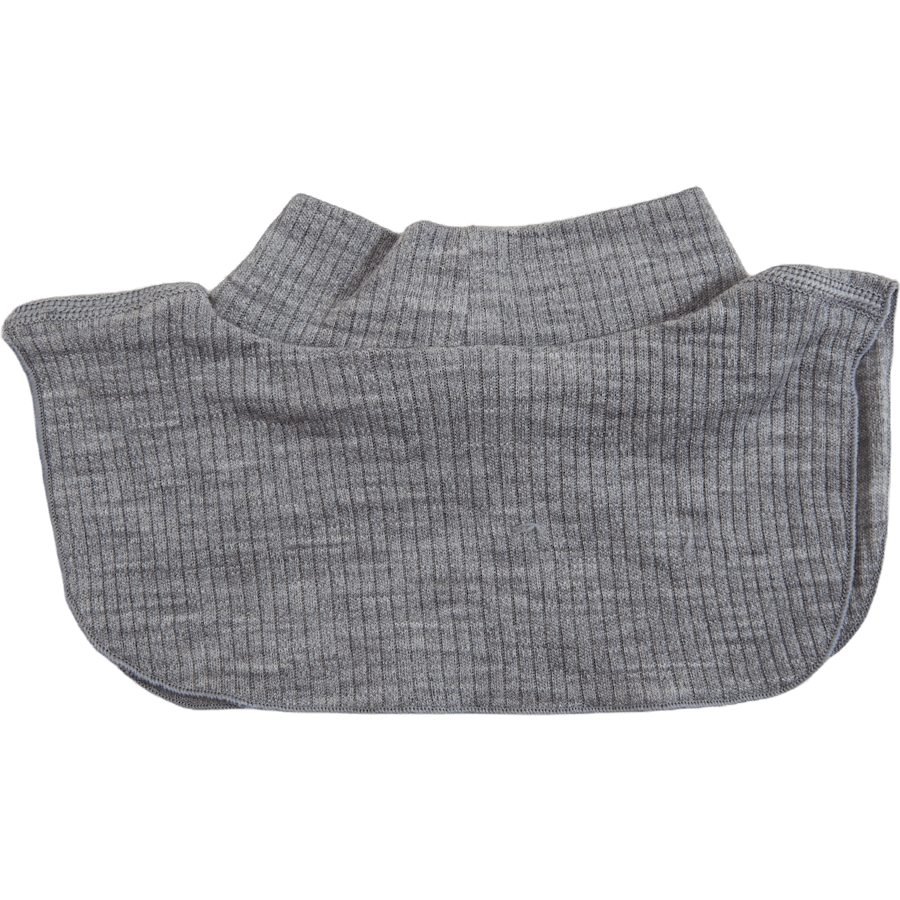 Camisola com nervuras para bebé em cinzento-laranja