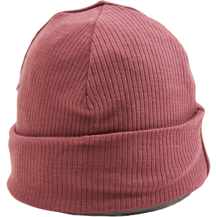 Rib Merino Hat Rose