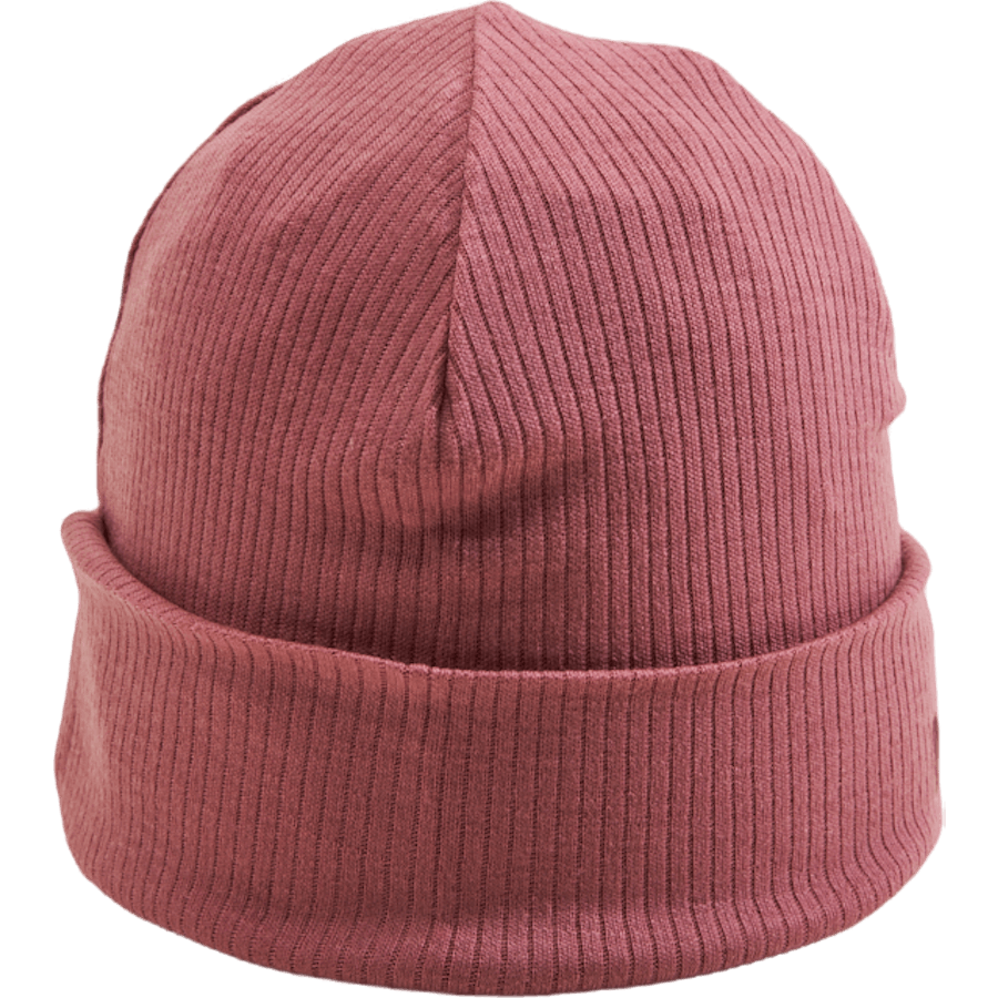 Rib Merino Hat Rose