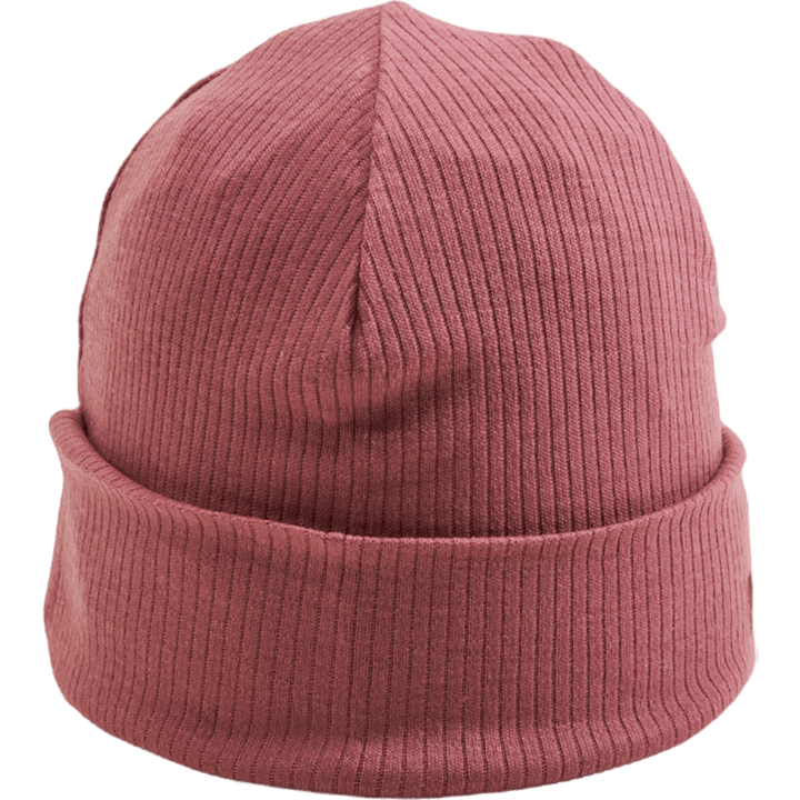 Rib Merino Hat Rose
