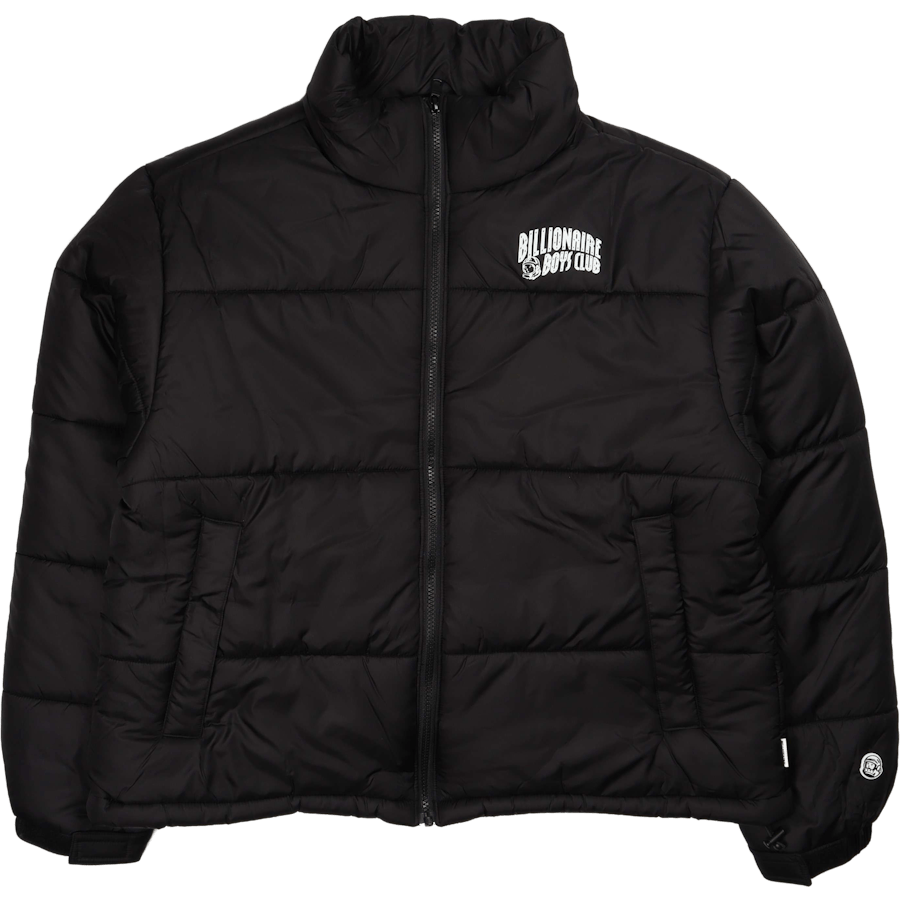 Small Arch Logo Puffer Jacket Black