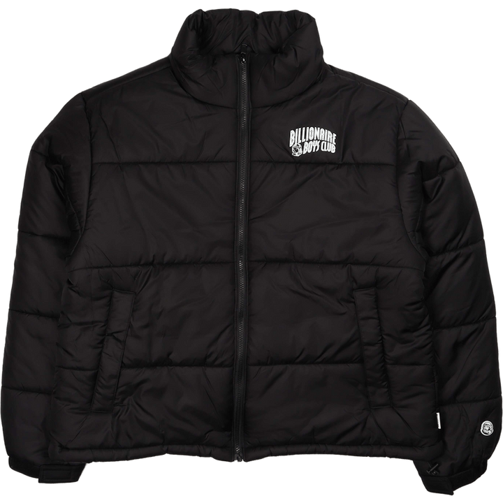 Small Arch Logo Puffer Jacket Black