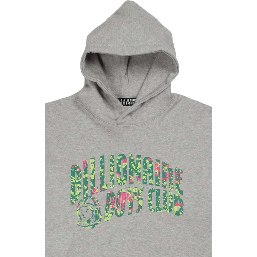 Jungle Camo Arch Logo Popover  Heather Grey