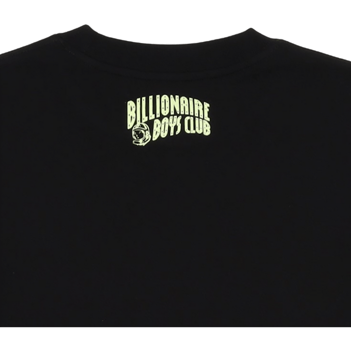 Serif Logo Crewneck Black