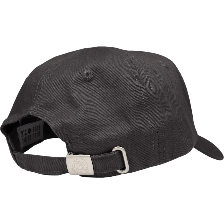 Serif Logo Curved Visor Cap Black