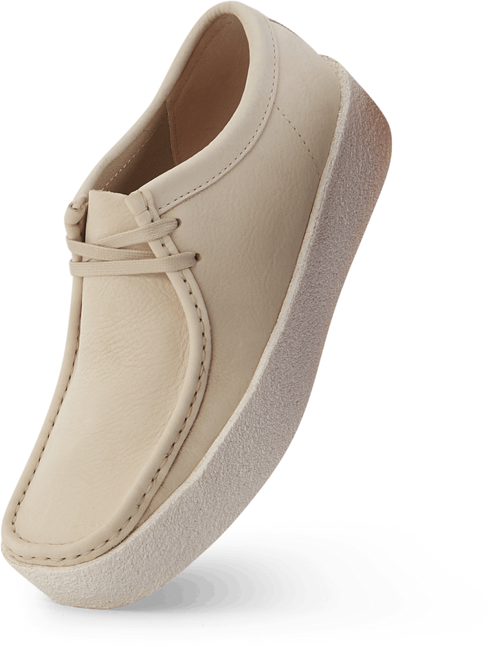 Wallabee Cup White Nubuck