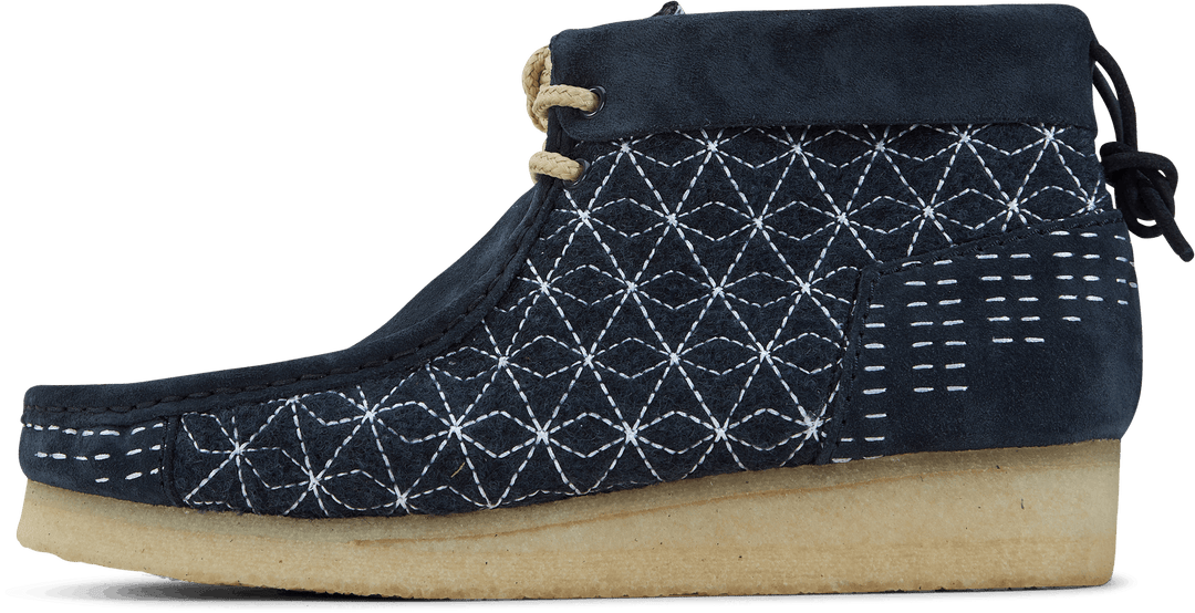 Wallabee Boot Navy Sashiko
