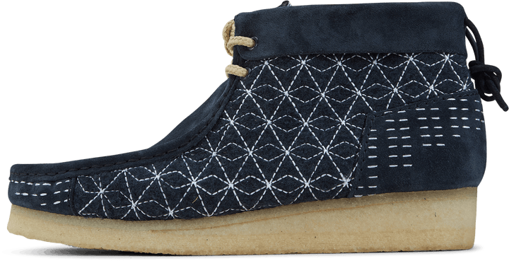 Wallabee Boot Navy Sashiko