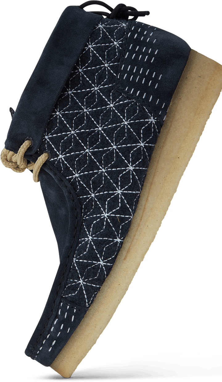 Wallabee Boot Navy Sashiko