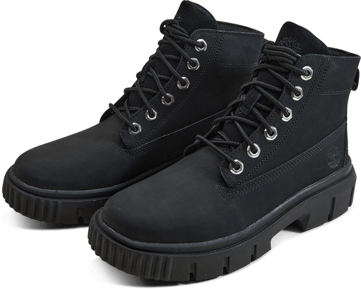 Greyfield Kožené boty Black