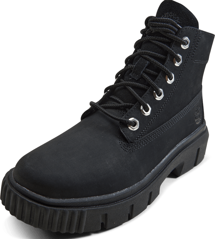 Greyfield Kožené boty Black