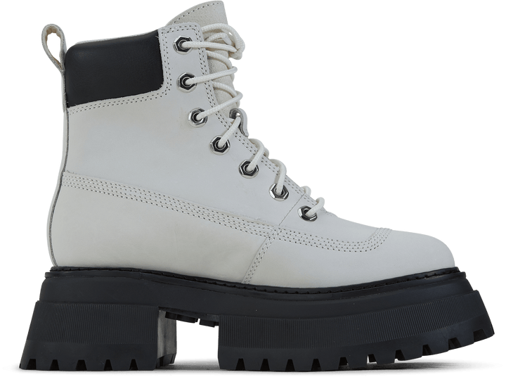 Timberland Sky 6 In Lace Up Bright White