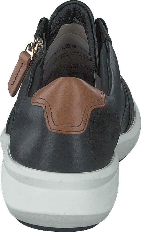 Un Rio Zip Black Leather