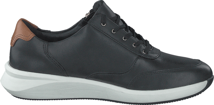 Un Rio Zip Black Leather