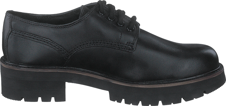 Orianna Derby Black Leather