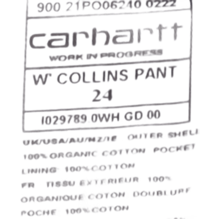 W' Collins Pant Boxwood
