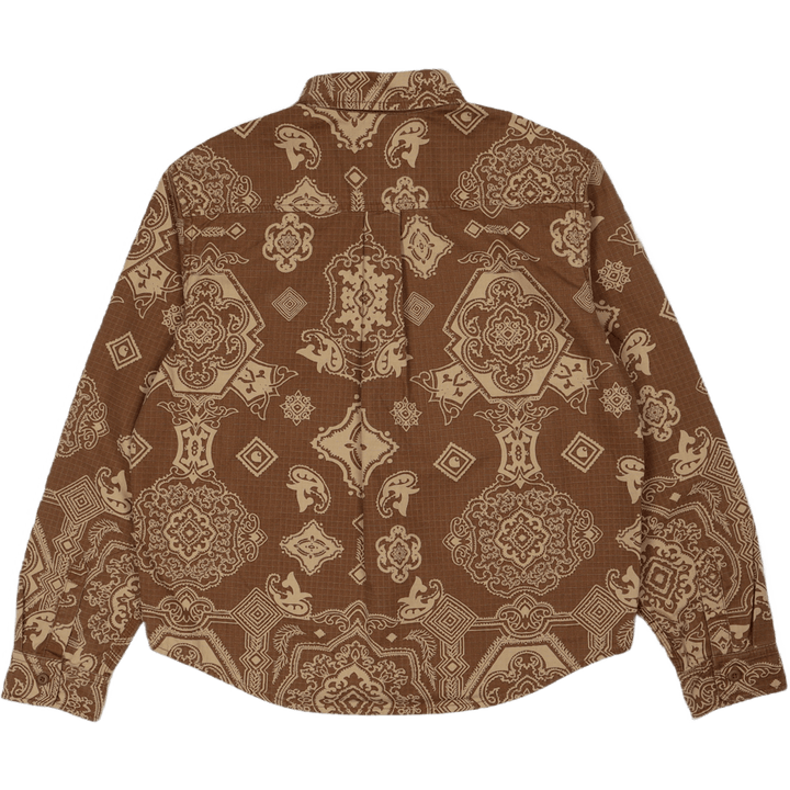 Camicia W' L/s Verse Stampa Verse, Hamilton Brown
