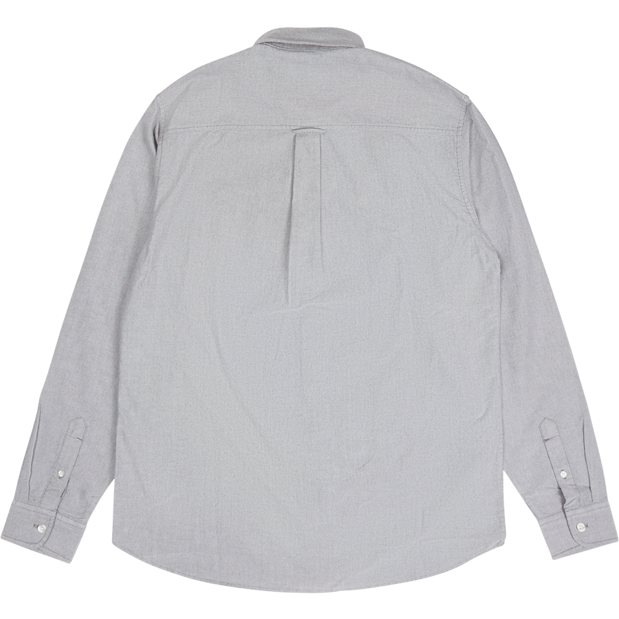 L/s C-logo Shirt Black / White
