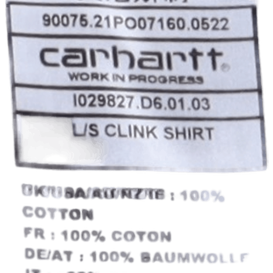 L/s Clink Shirt Wax