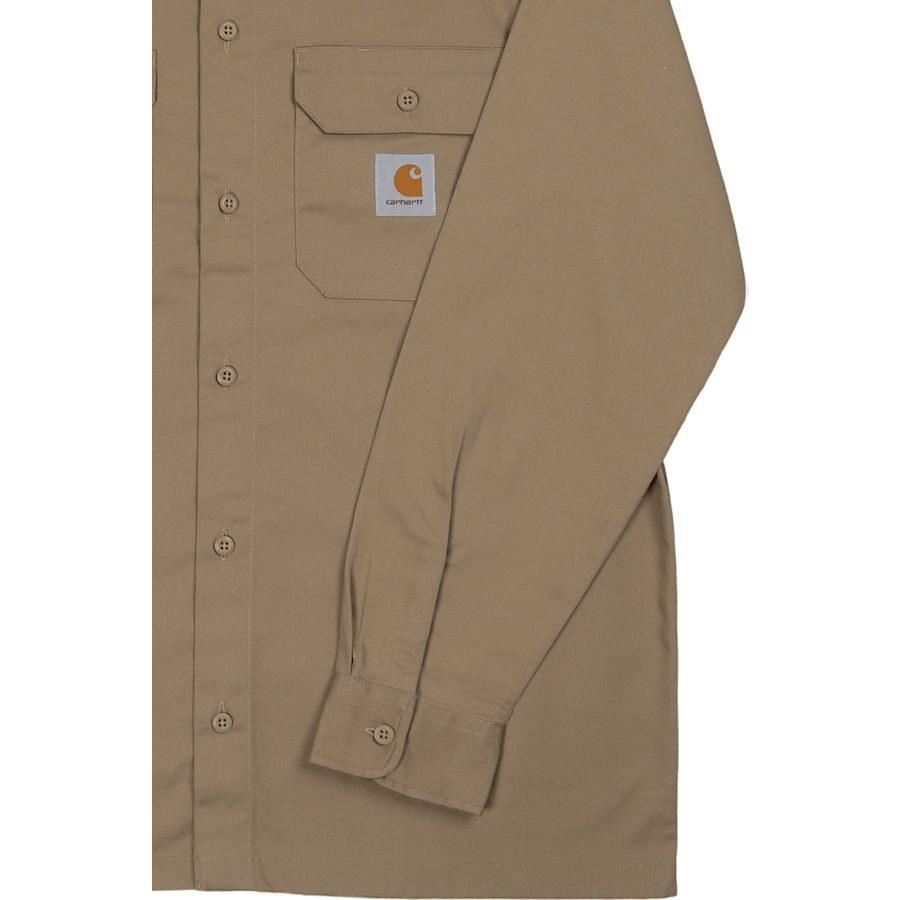 L/s Master Shirt Leather