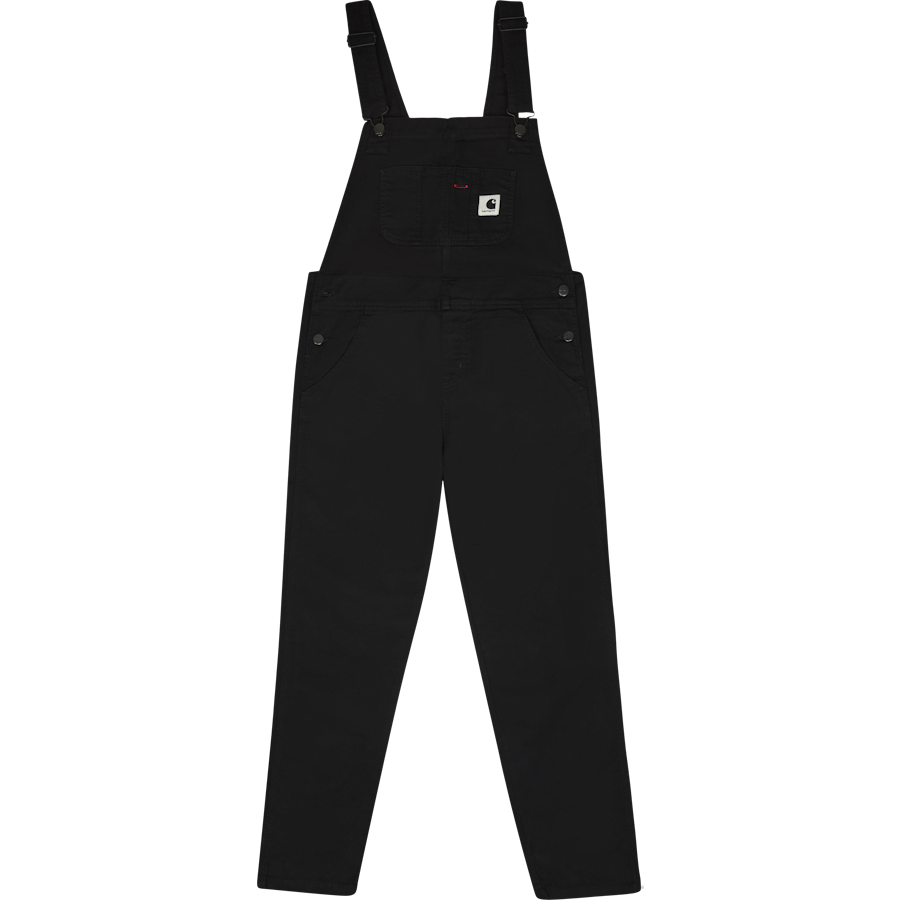 W' Bib Overall Black