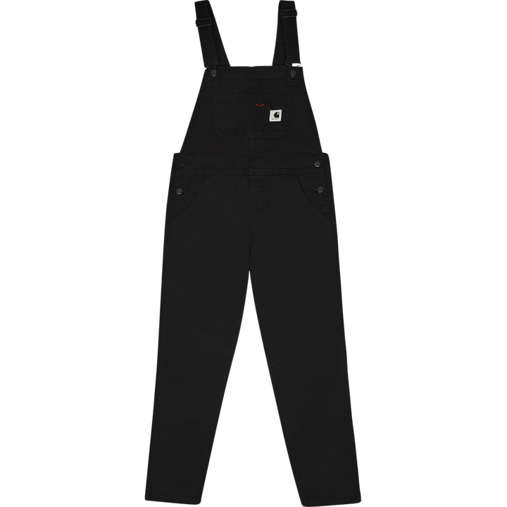 W' Bib Overall Black