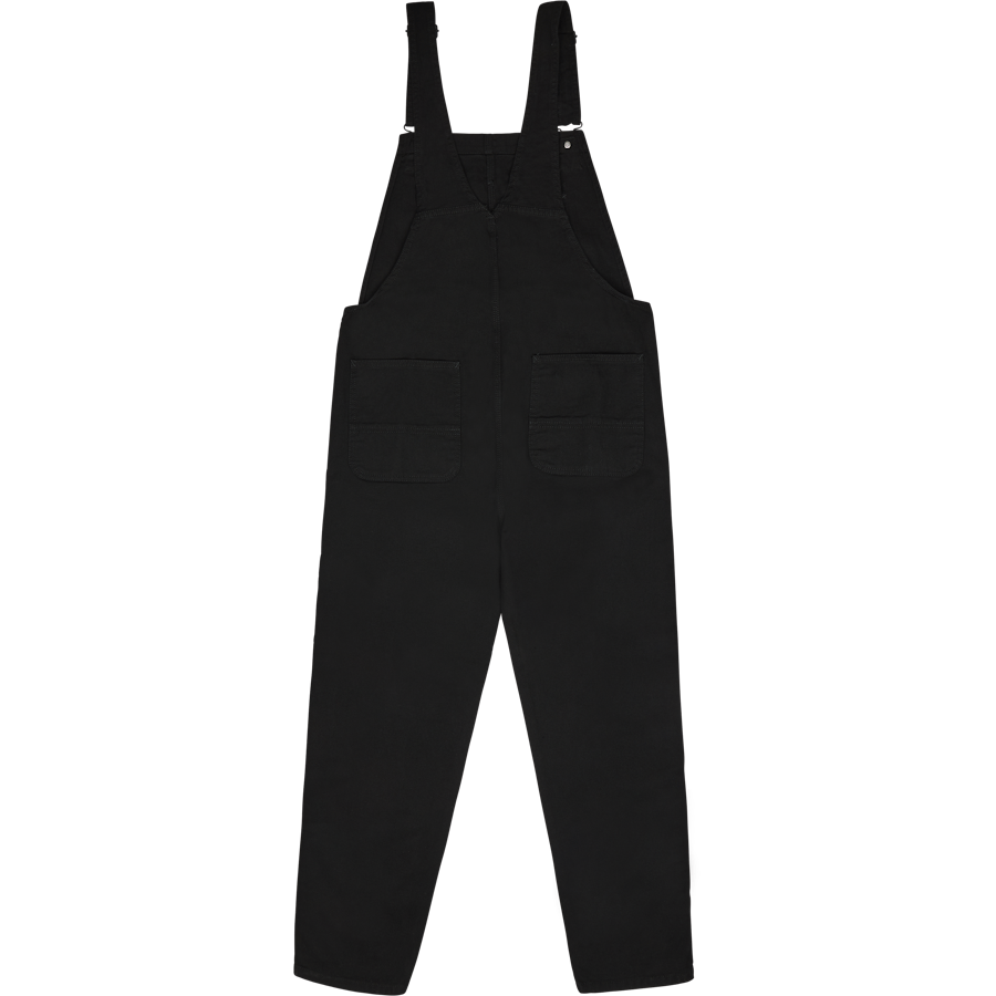 W' Bib Overall Black
