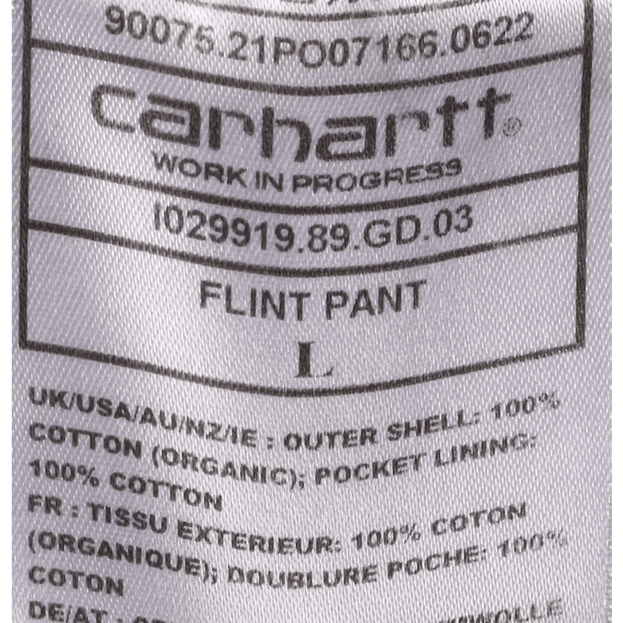 Flint Pant Schwarz