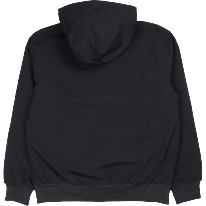 Hooded Sail Jacket Black / White