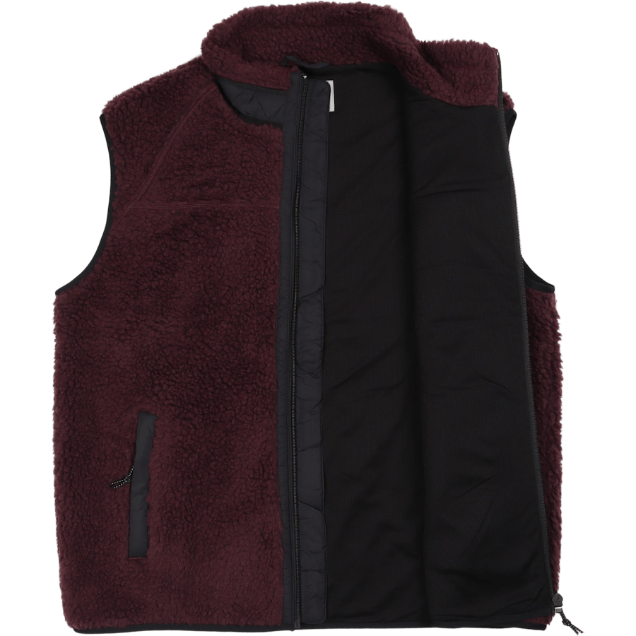 Prentis Vest Liner Dark Plum / Black