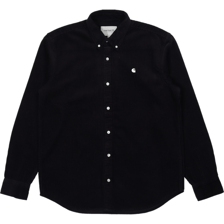 L/s Madison Cord Shirt Dark Navy / Wax