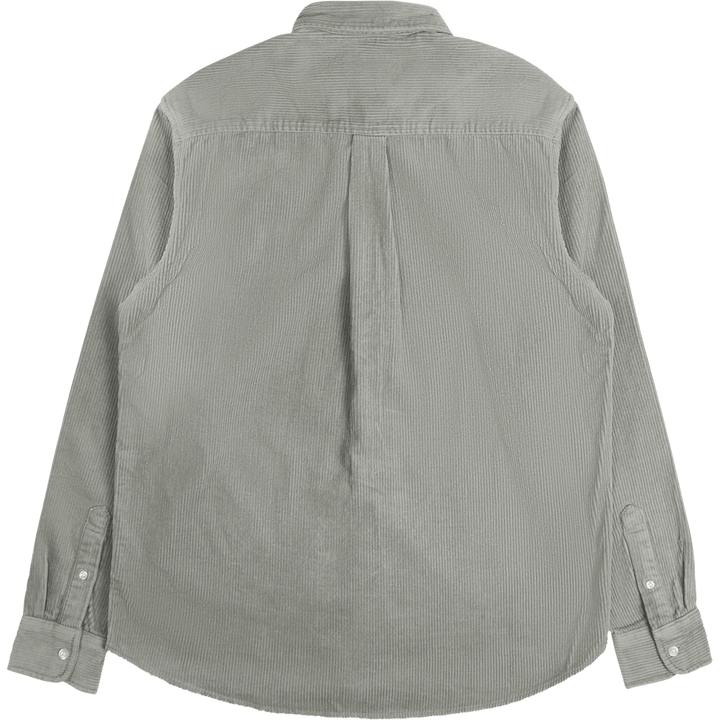 L/s Madison Cord Shirt Misty Sage / Black