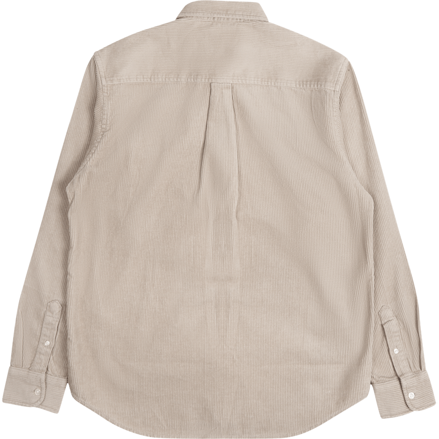 L/s Madison Cord Shirt Wall / Black