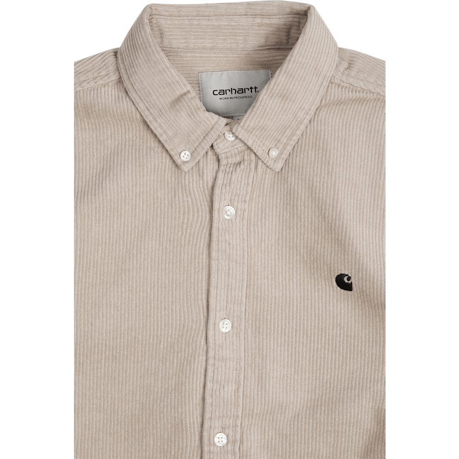 L/s Madison Cord Shirt Wall / Black