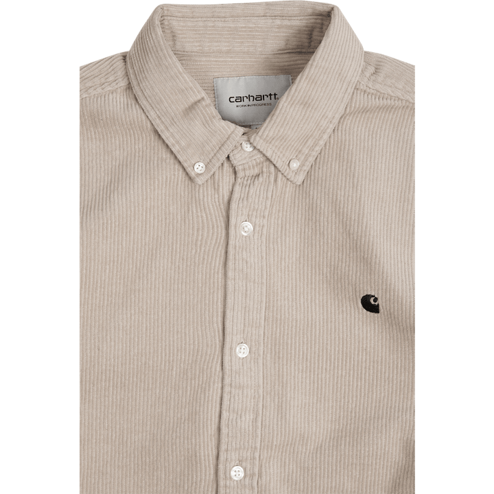 L/s Madison Cord Shirt Wall / Black