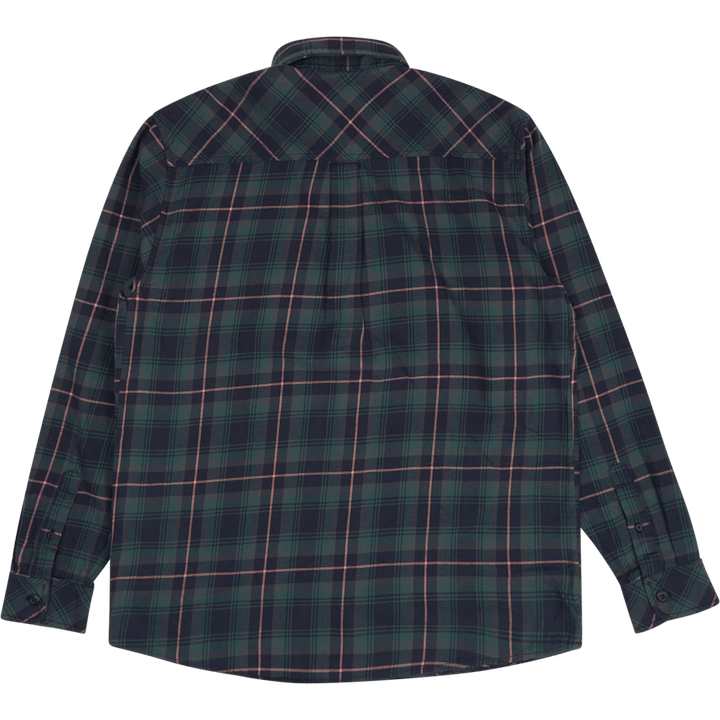 Camicia L/s Lermond Check, Ginepro / Scuro