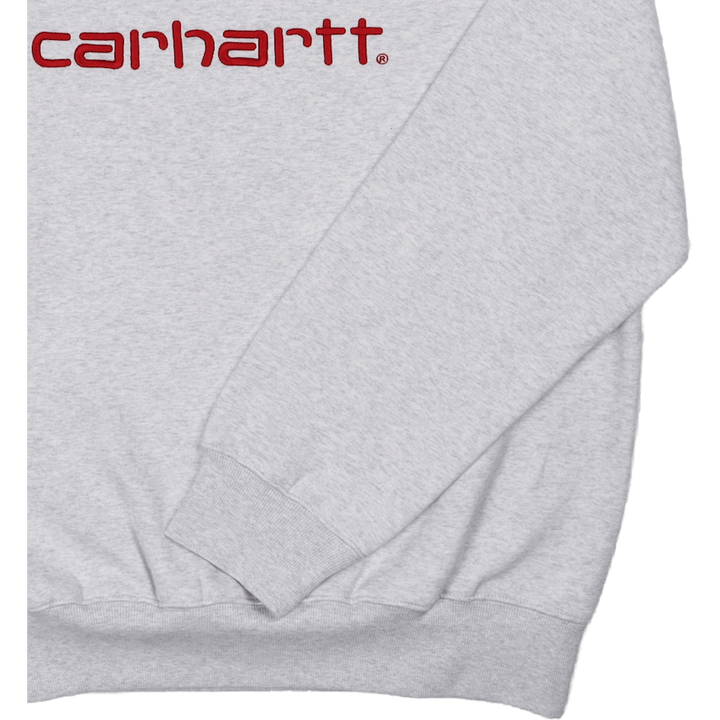 Carhartt Felpa Ash Heather / Rocket