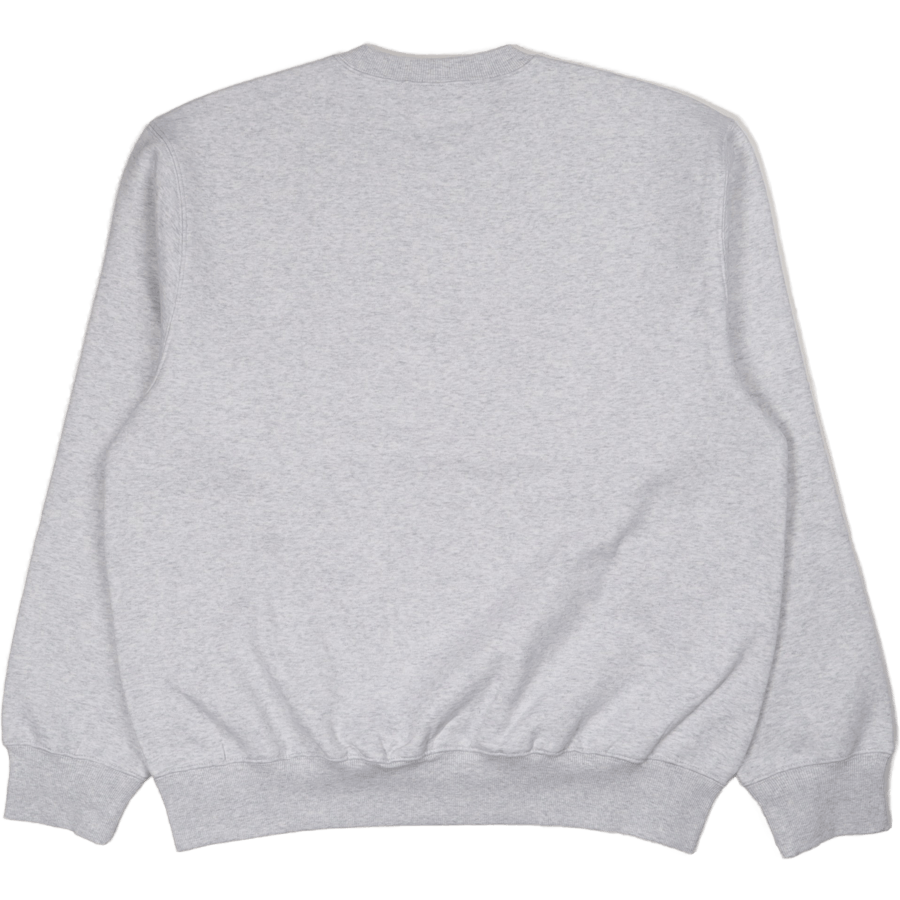 Carhartt Felpa Ash Heather / Rocket