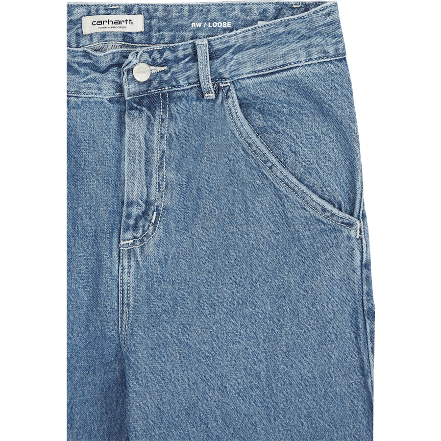 W' Simple Pant Blue
