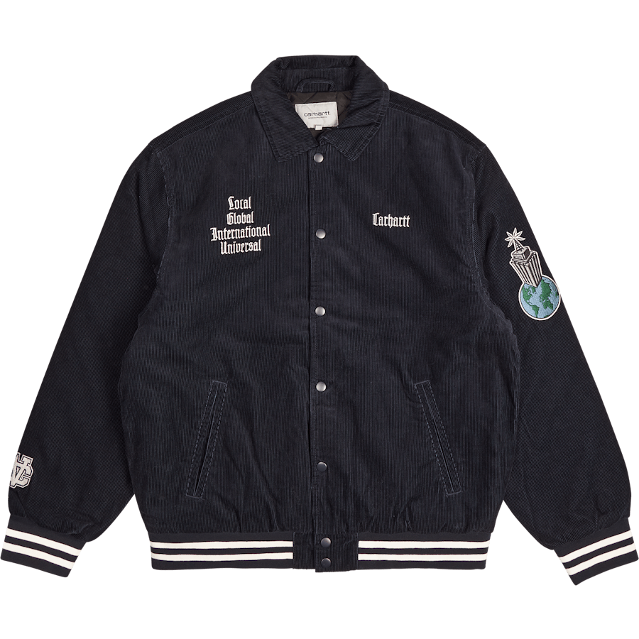 Letterman Jacket Dark Navy / Wax